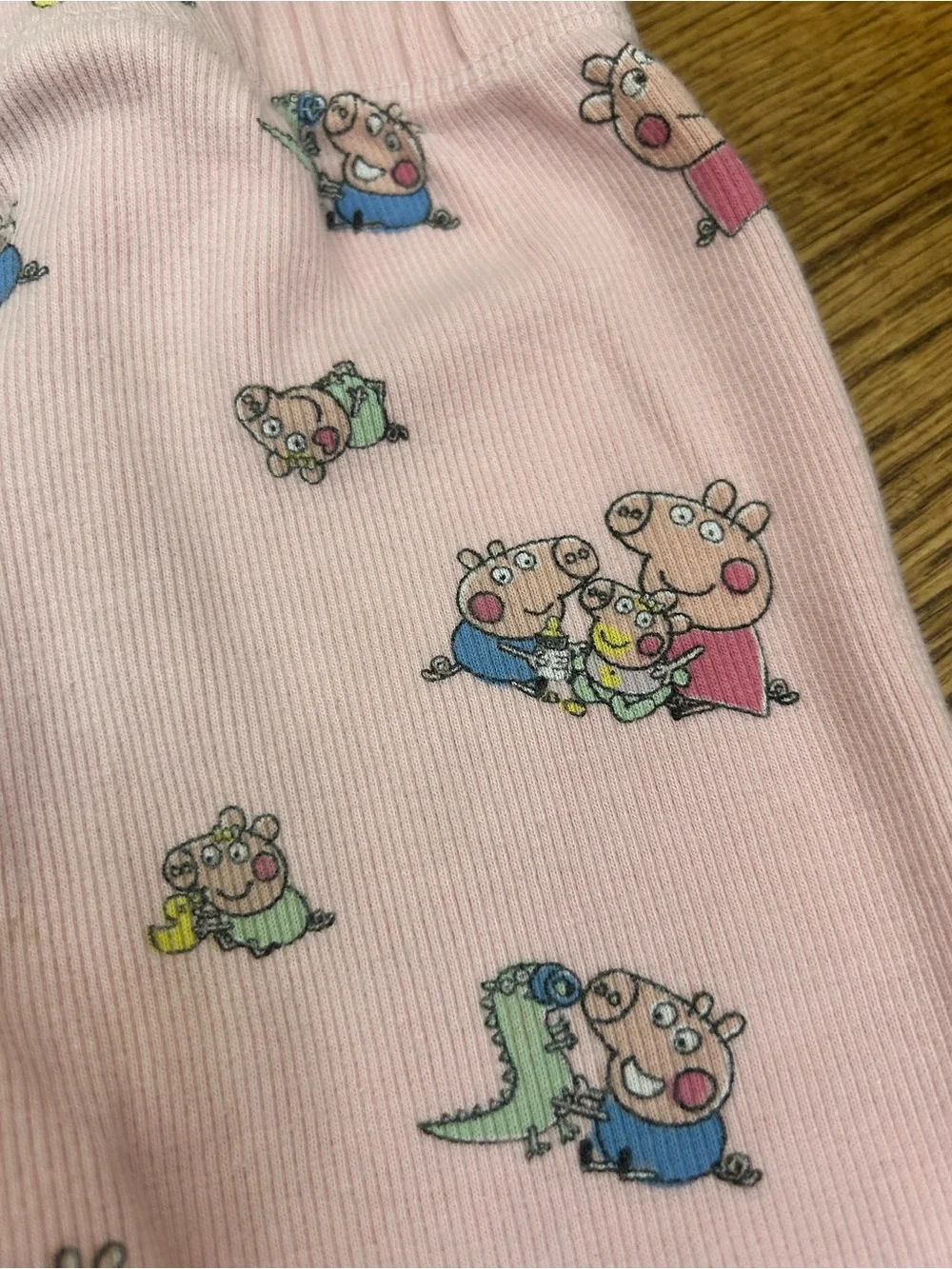 Peppa Pig x Zara New Baby Sister Two Piece Outfit Sweatshirt & Leggings Size 6
